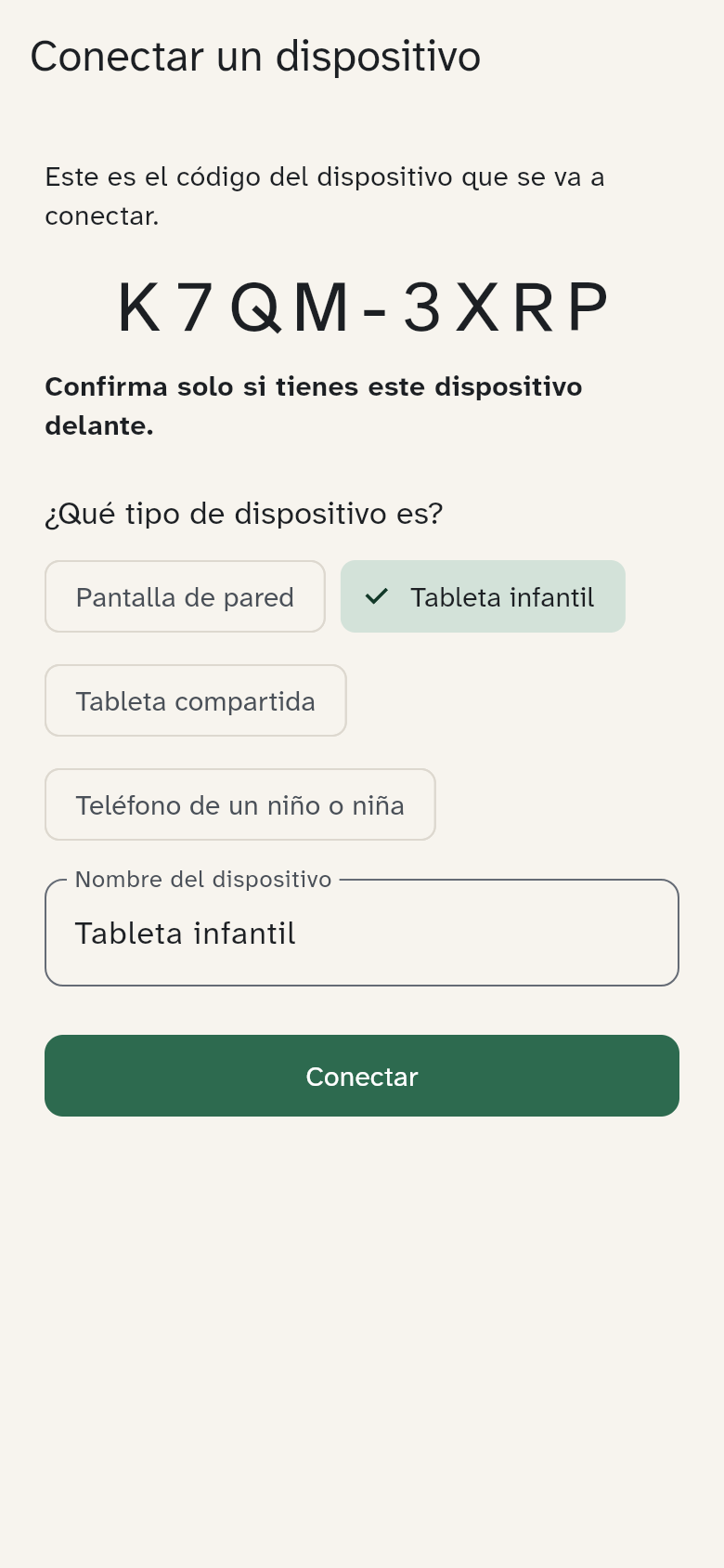 La revisión y aprobación del nuevo dispositivo